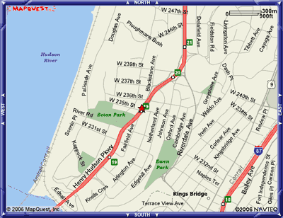map to Riverdale Office