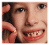 boy with tooth